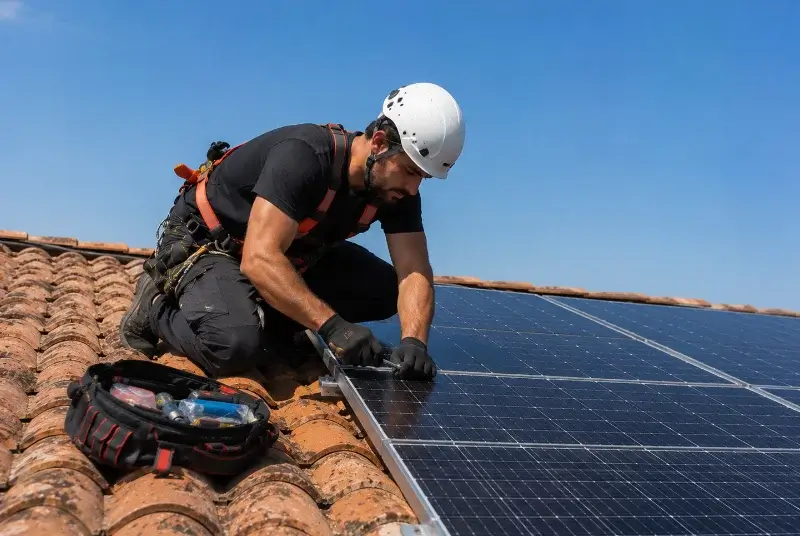 Maintenance et monitoring de panneaux solaires à Walbourg