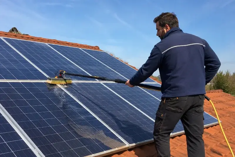 Nettoyage et entretien de panneaux solaires à Walbourg